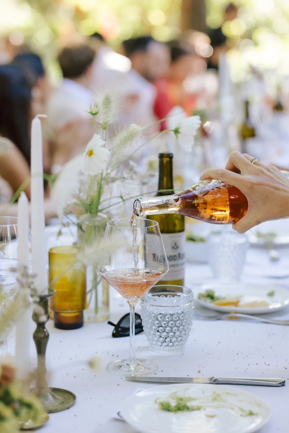 Cropped photo of the exterior of the top floor of an old stone building.